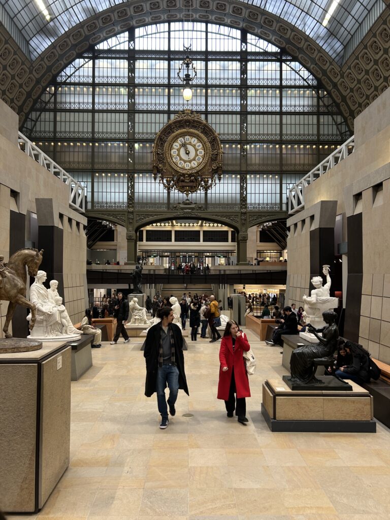 inside musee d'orsay