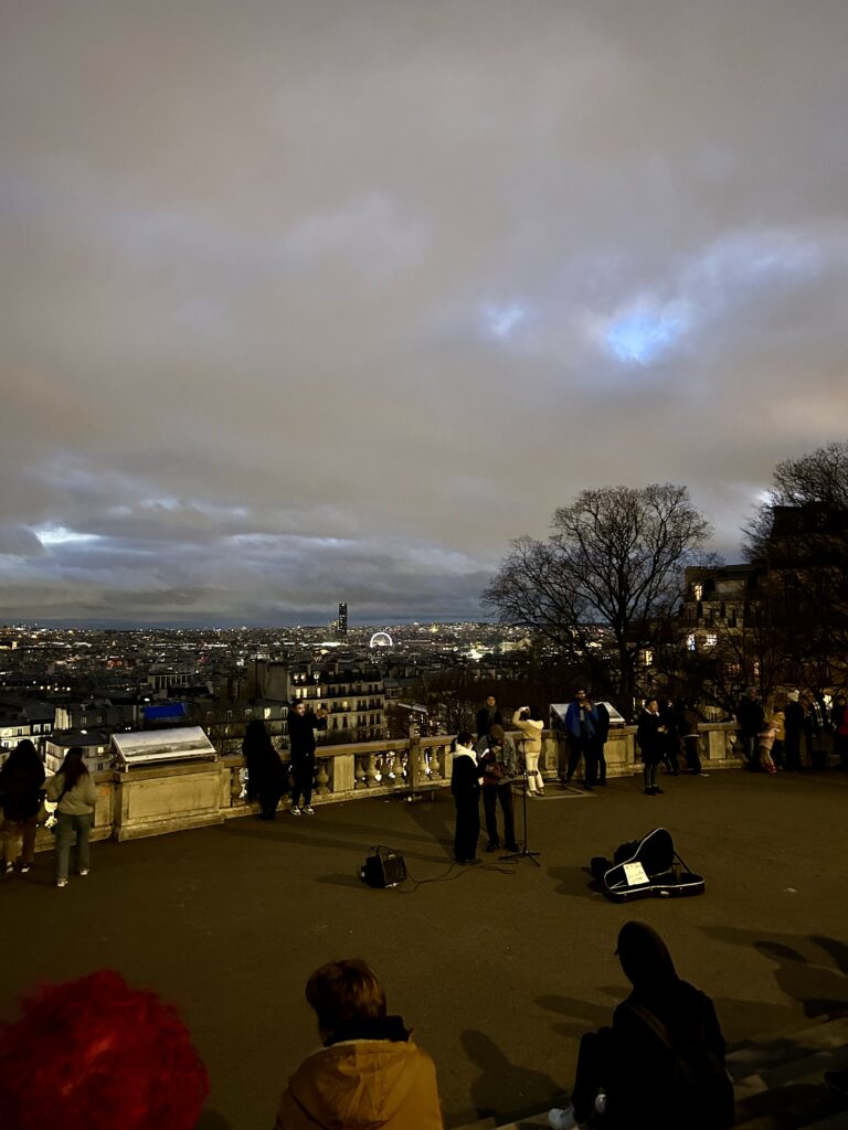 evening charm at sacré-cœur