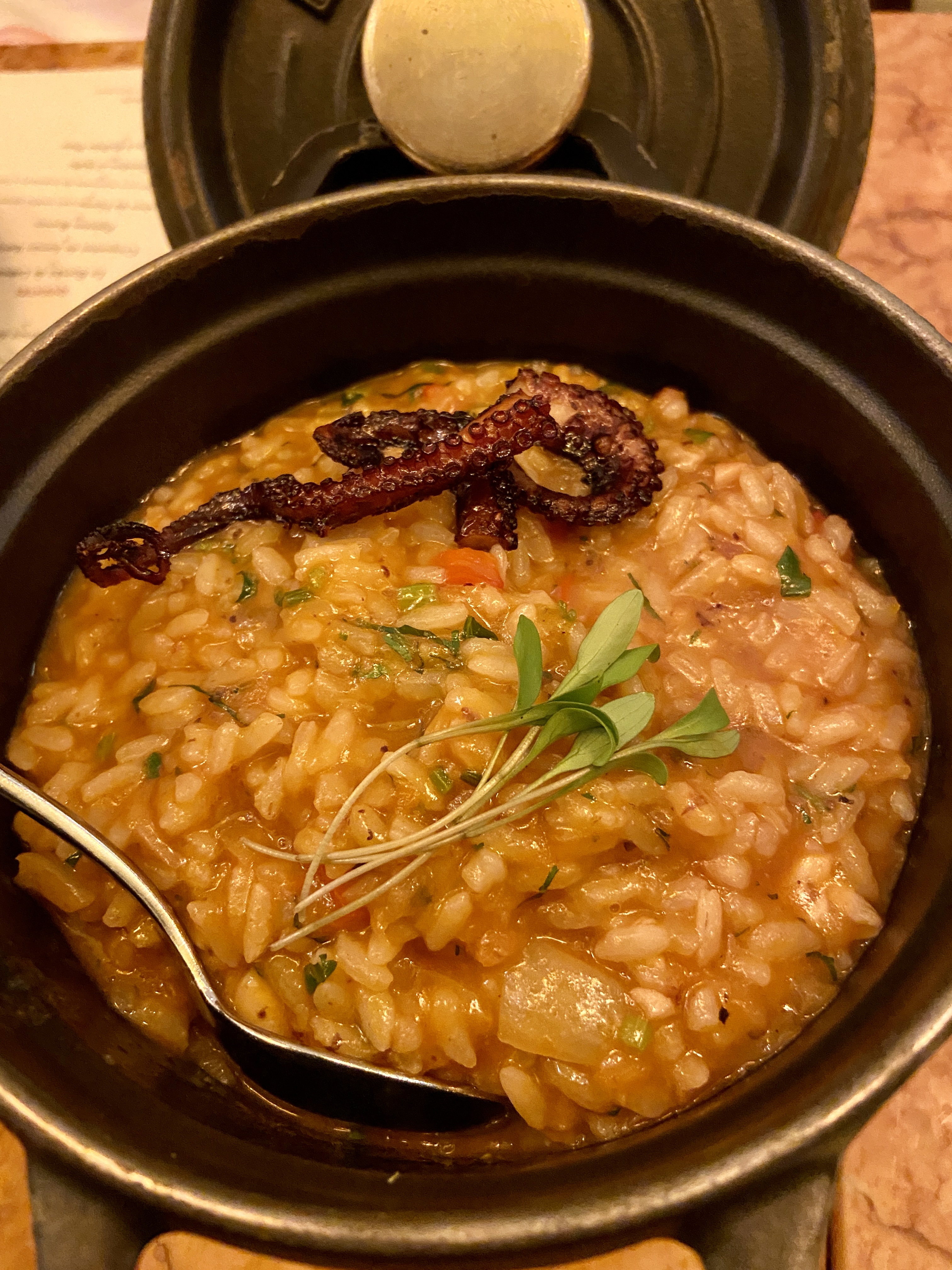 Octopus rice