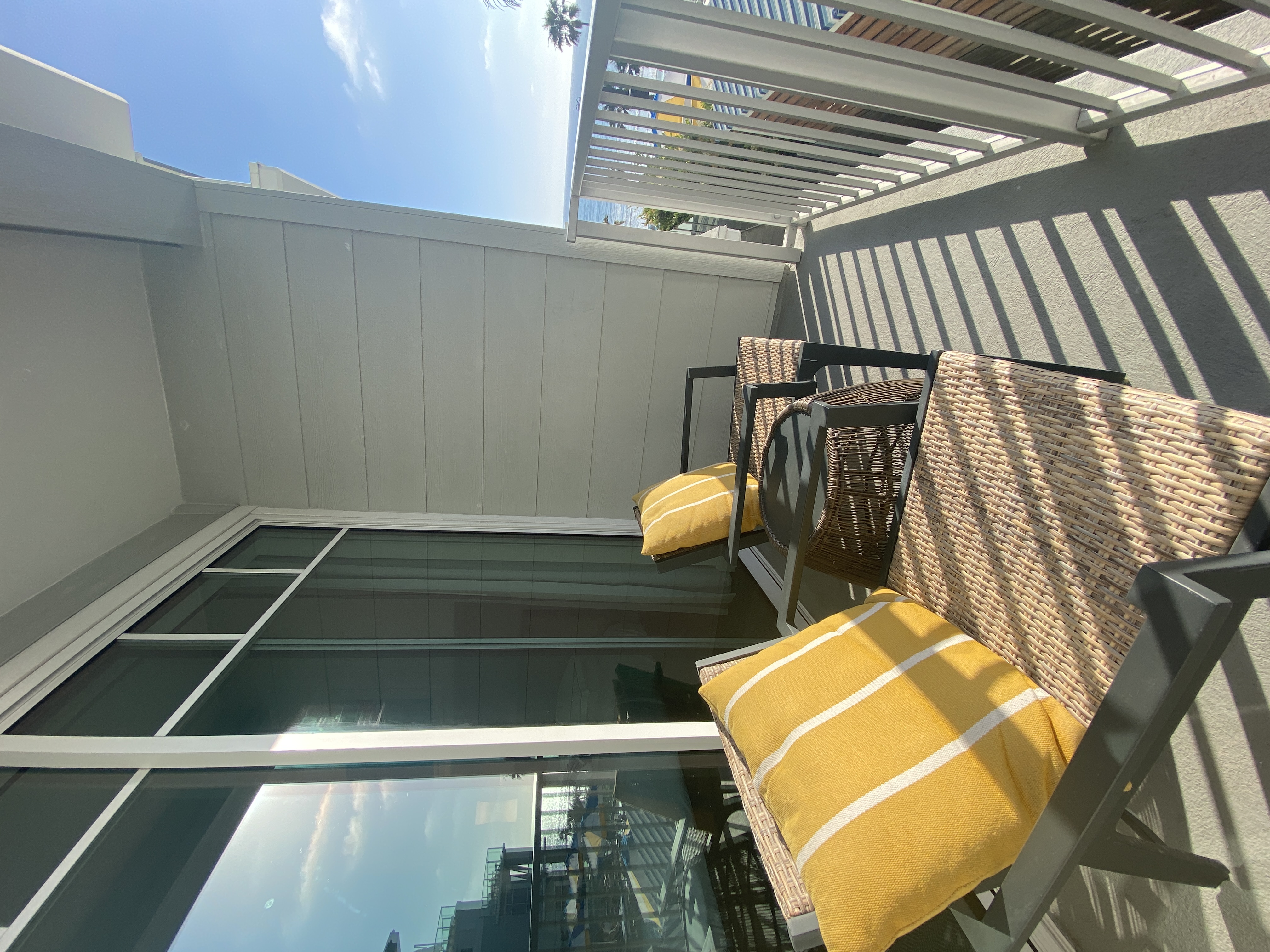 seabird hotel room balcony