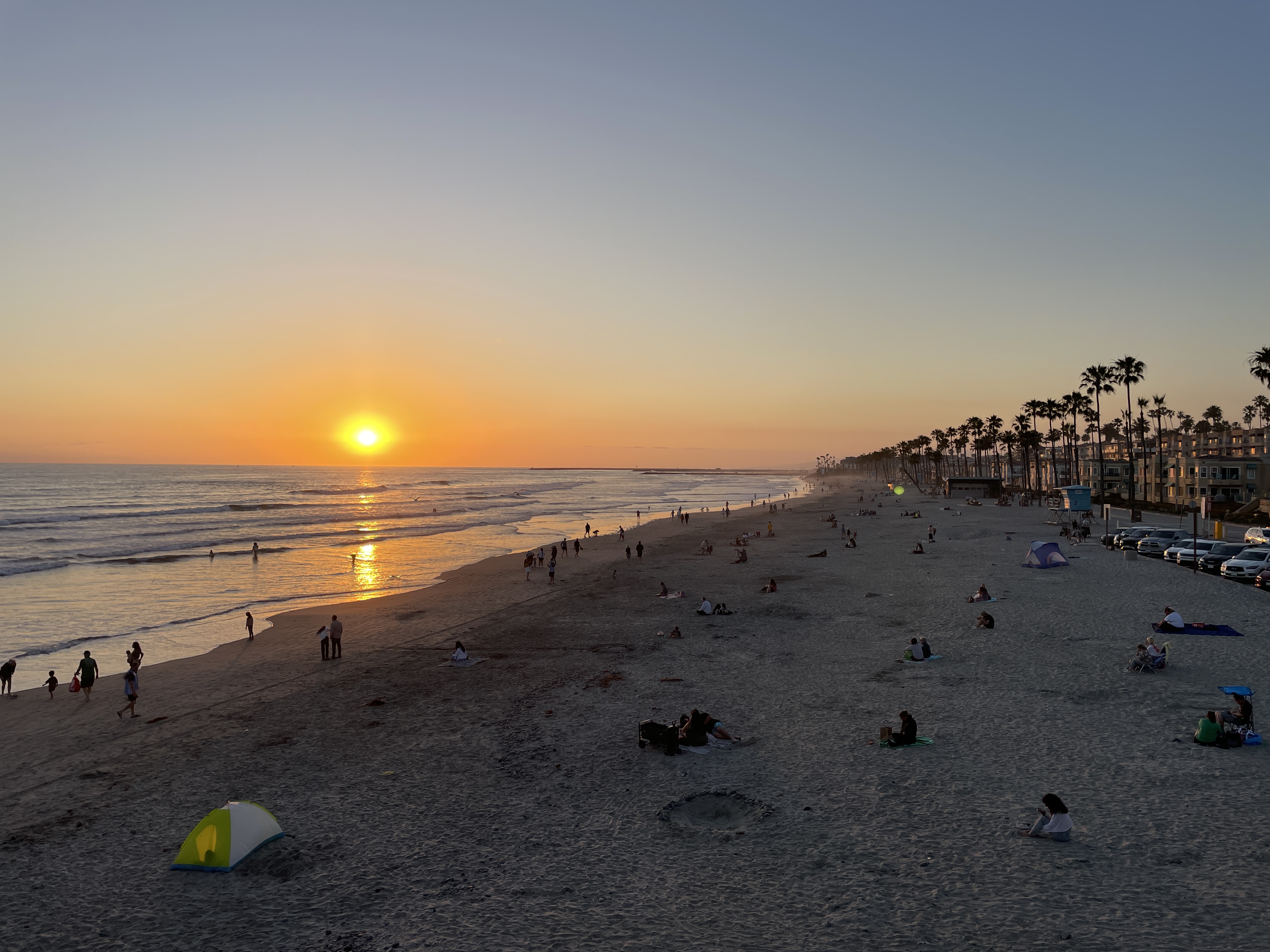 Sunset at Oceanside