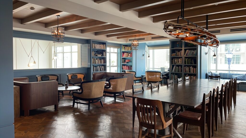 seabird hotel library