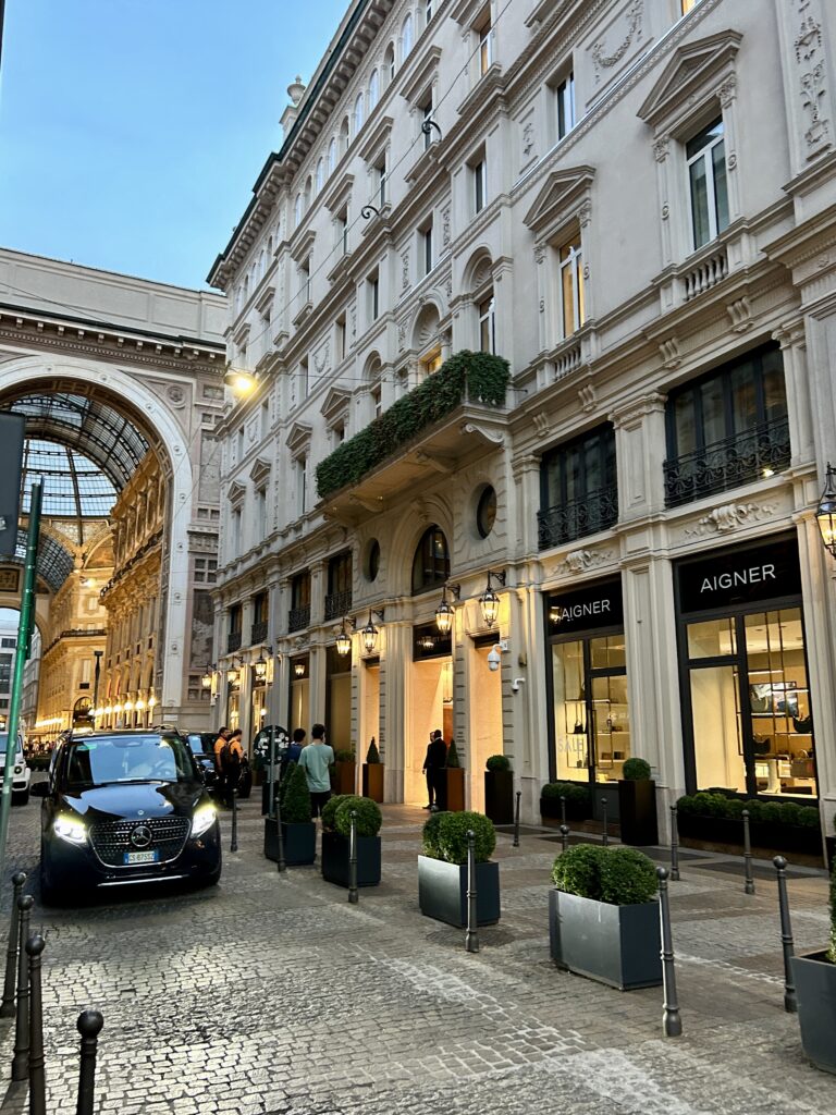 Park Hyatt Milano facade